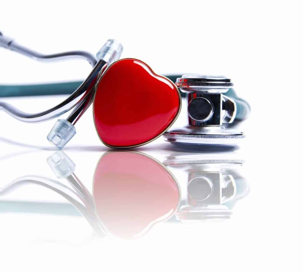Heart health month illustration